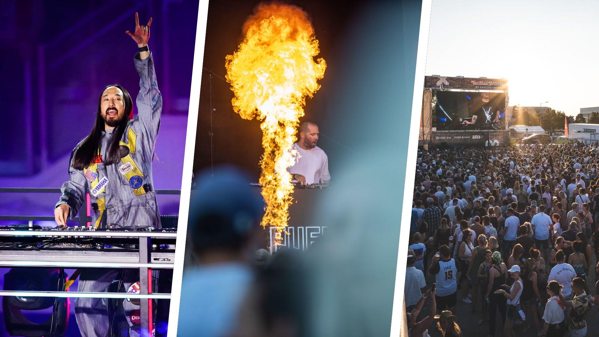 Garlic Land Festival 2024 in Nürnberg Steve Aoki und David Puentez im